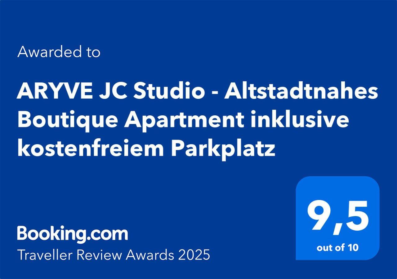 Aryve Jc Studio - Altstadtnahes Boutique Apartment Inklusive Kostenfreiem Parkplatz Erfurt Exterior photo